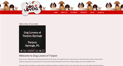 Desktop Screenshot of dogloverstarpon.com